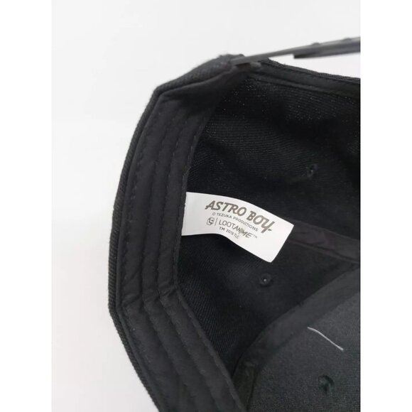 Pre-owned Black Astro Boy Loot Crate Anime Snapback Hat Adjustable - Picture 6 of 7